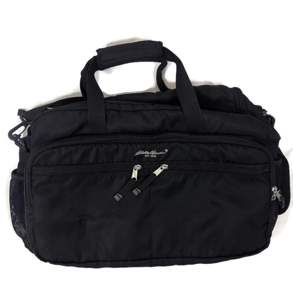 Unisex Eddie Bauer Diaper Bag, Black